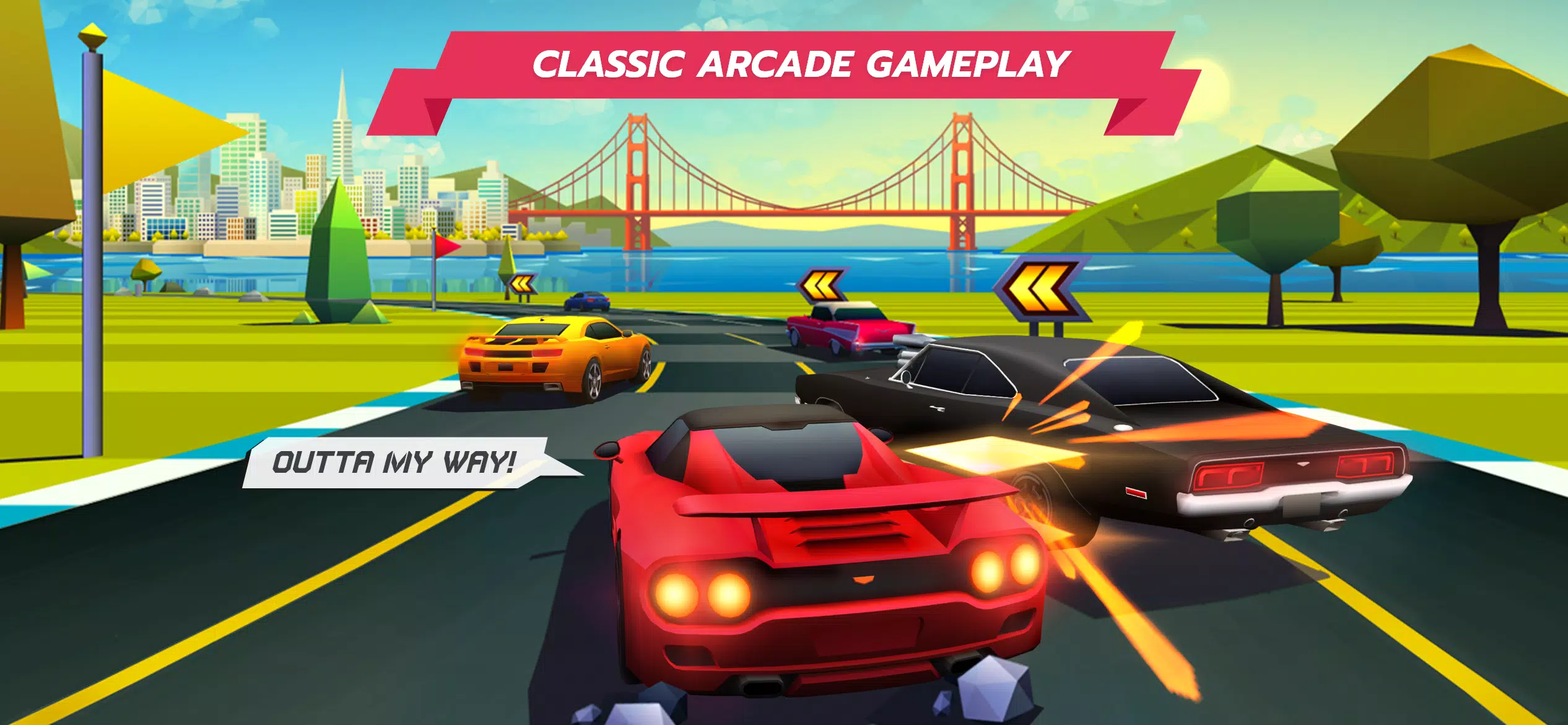 Horizon Chase Скриншот 0