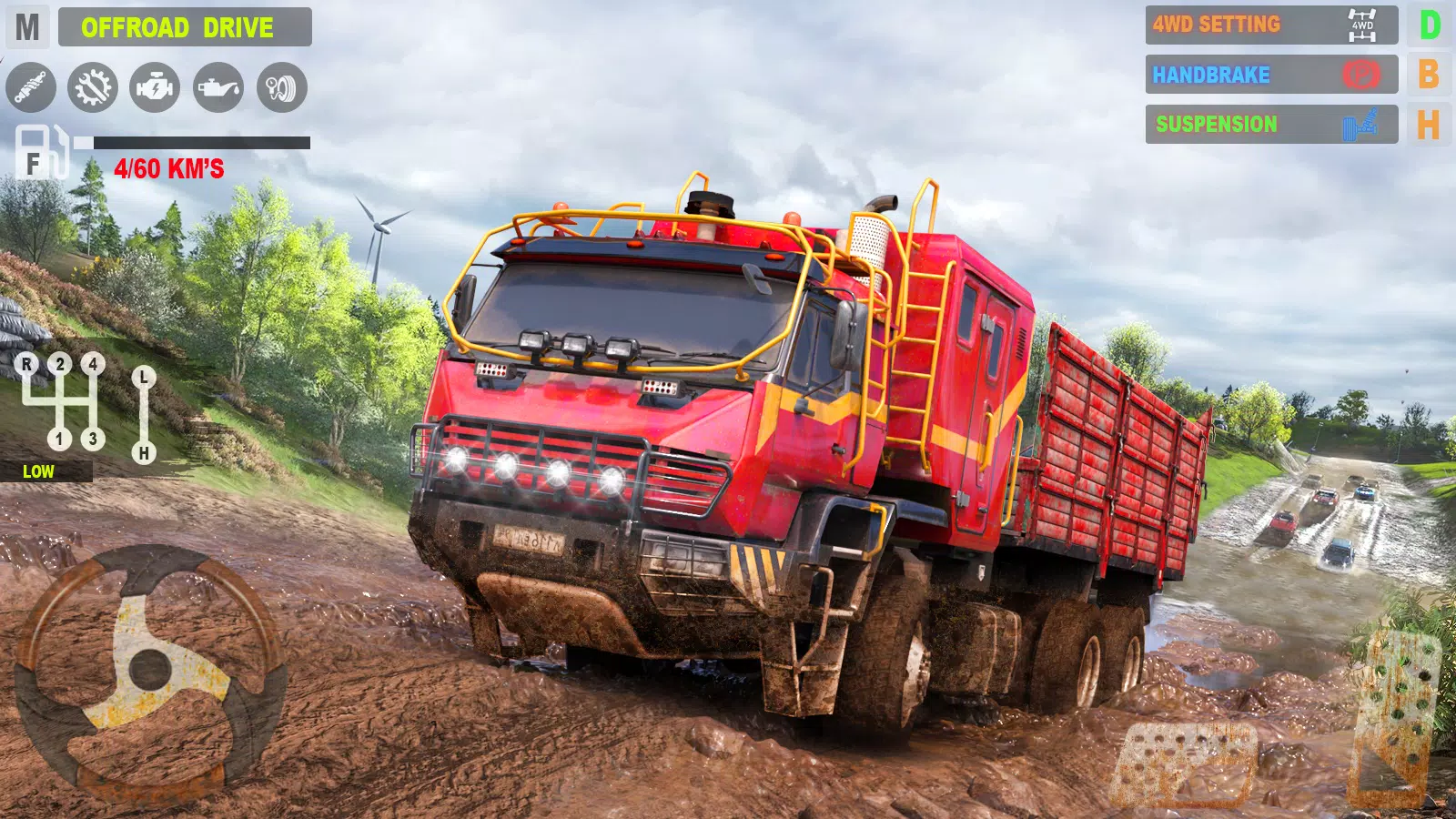 Offroad Mudrunner Games 3D Скриншот 3
