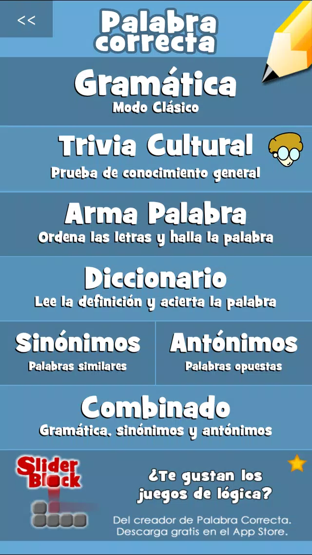 Palabra Correcta Captura de tela 2