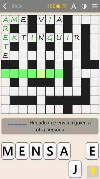 Crosswords Spanish crucigramas Скриншот 1