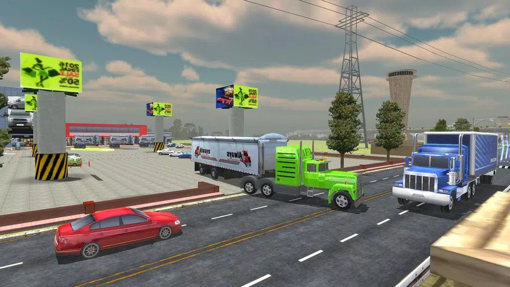 Highway Cargo Truck Simulator Скриншот 1