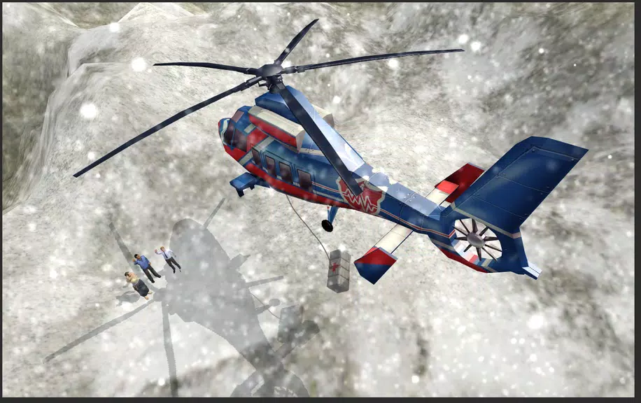 Schermata Helicopter Hill Rescue 1