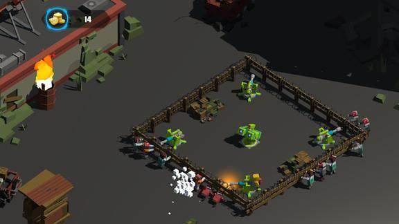 Idle Survivor-Zombie Defense Screenshot 1