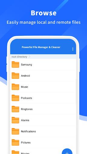 Power File Manager & Cleaner स्क्रीनशॉट 0