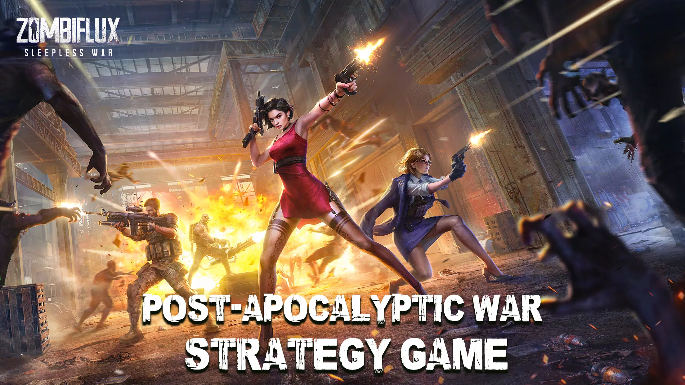 Zombiflux: Sleepless War应用截图第0张