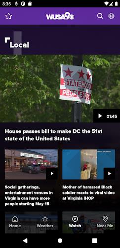 WUSA9 News Screenshot 2