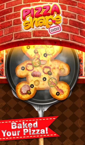 Shape Pizza Maker Cooking Game Captura de tela 0