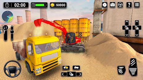 Heavy Sand Excavator 3D Sim Screenshot 2