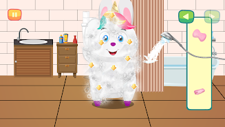 Unicorn Baby Pet Vet Care Game Capture d'écran 2