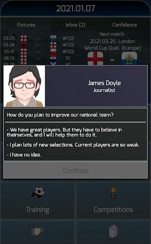 True Football National Manager mod ดาวน์โหลด APK