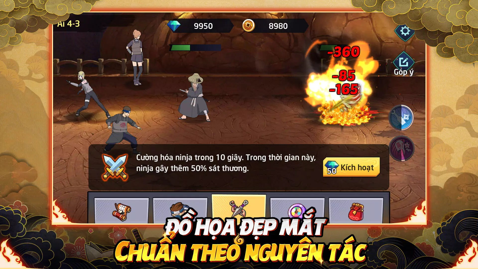 Huyền Thoại Nhẫn Giả Captura de pantalla 0