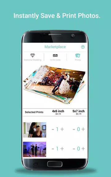 WedPics - Wedding Photo App Captura de pantalla 2