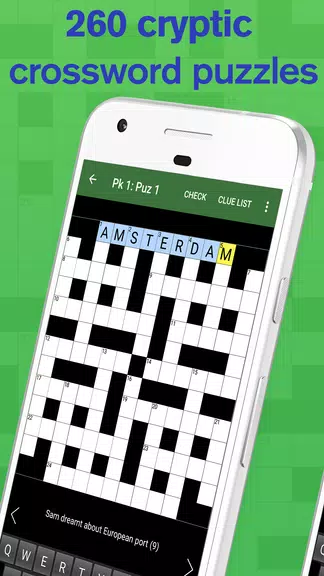 Cryptic Crossword Lite Ekran Görüntüsü 0