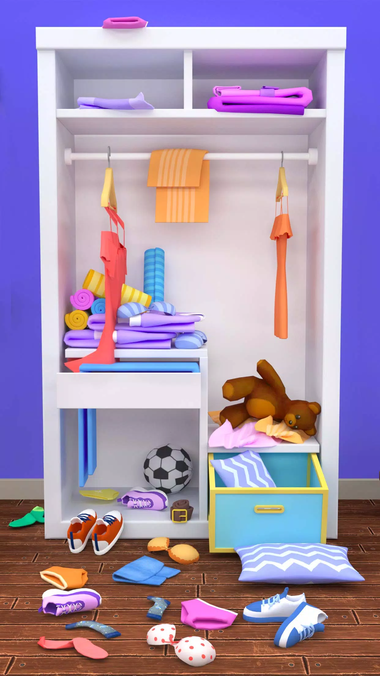 Fill the Closet: Organize Game