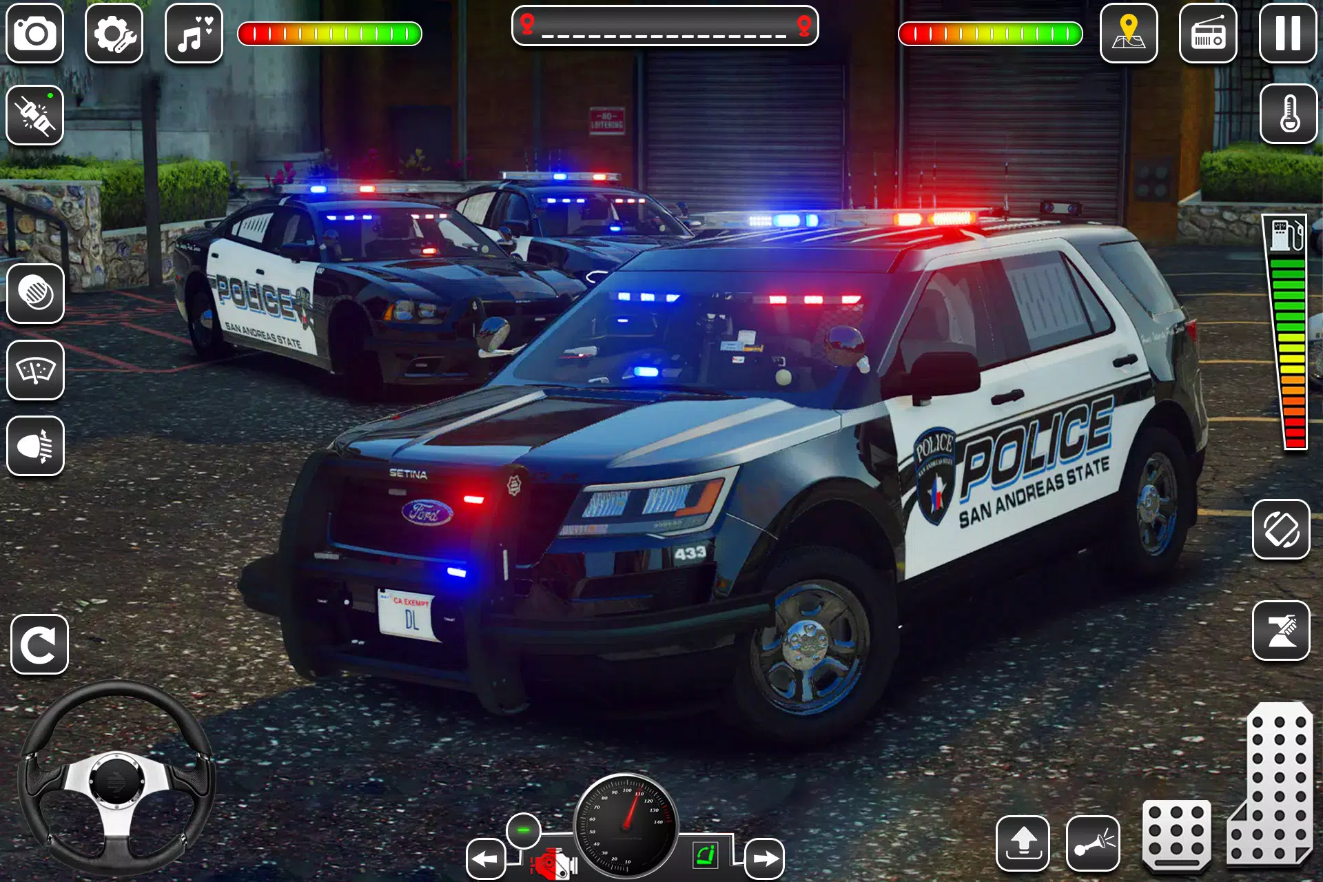 US Police Car Chase Game 3D স্ক্রিনশট 0