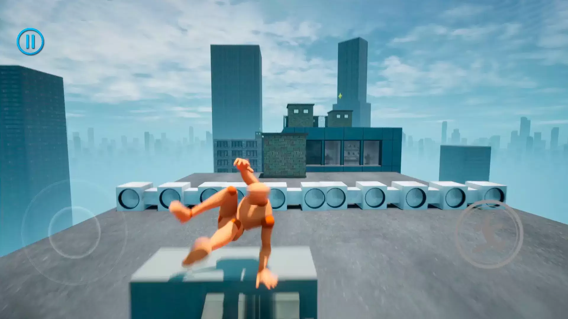 Rooftops Parkour Pro Captura de tela 0