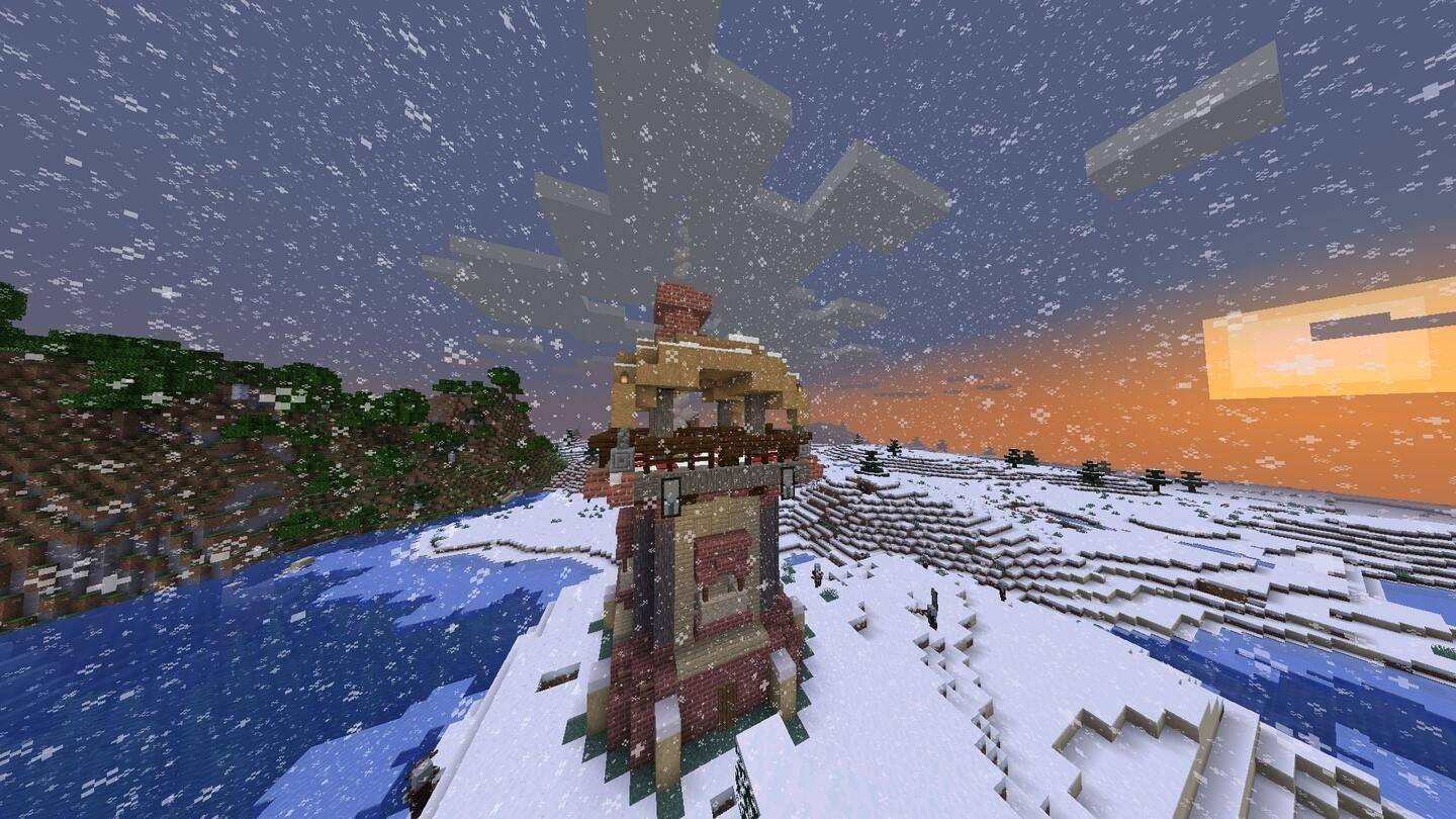 Minecraft Snow Biome種子