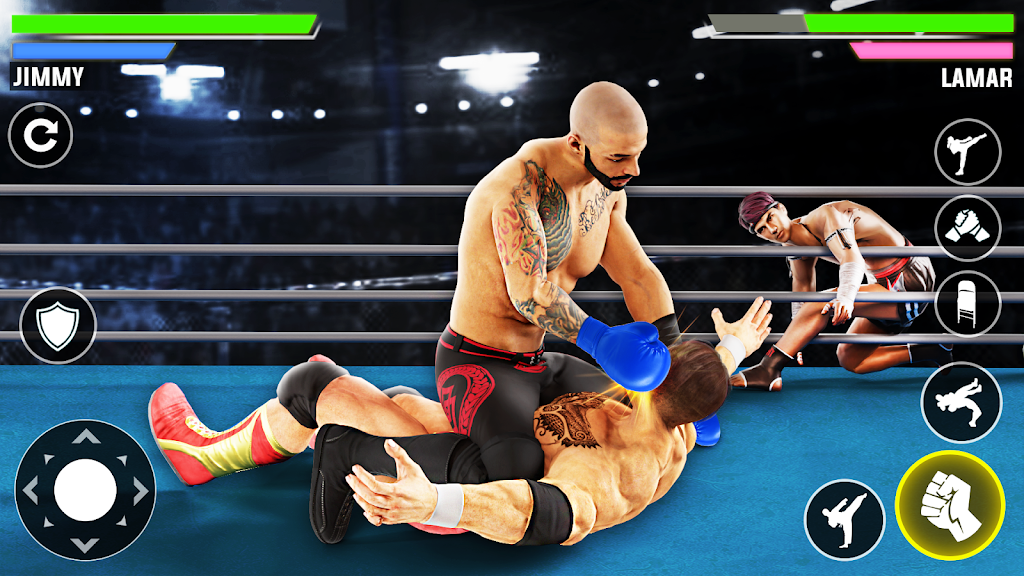 Real Wrestling Arena Fight 3D Screenshot 2