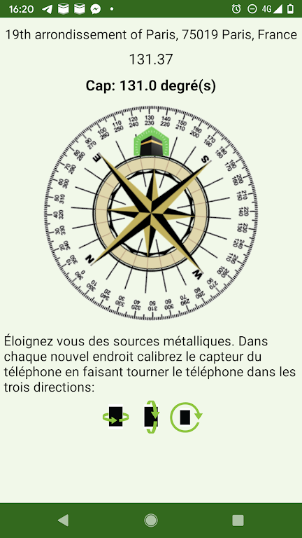 Islam.ms Prayer Times & Qiblah Screenshot 2