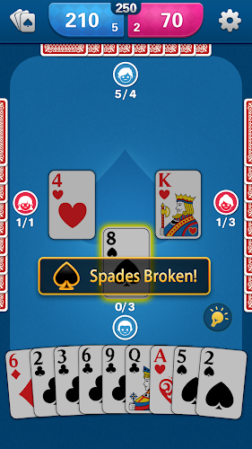 Spades: Card Games ဖန်သားပြင်ဓာတ်ပုံ 3