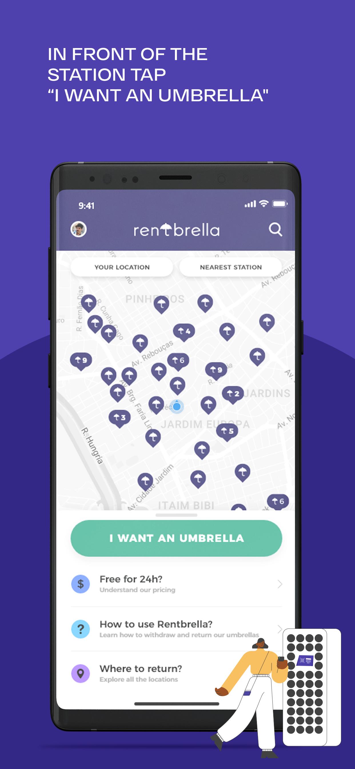 Rentbrella應用截圖第3張