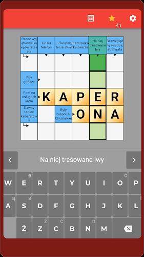 Krzyżówki Screenshot 3