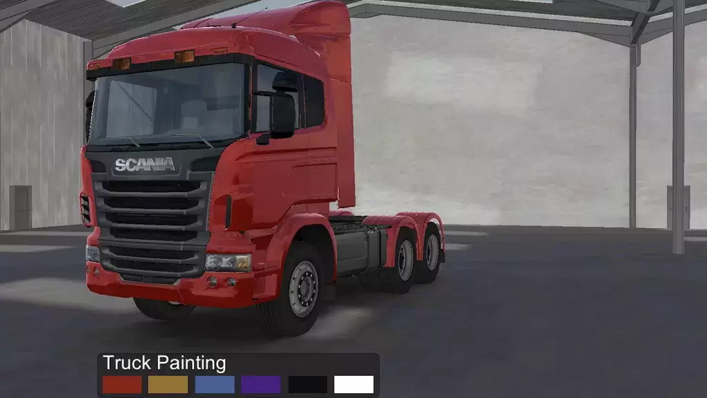 Truck Simulator Grand Scania Zrzut ekranu 0