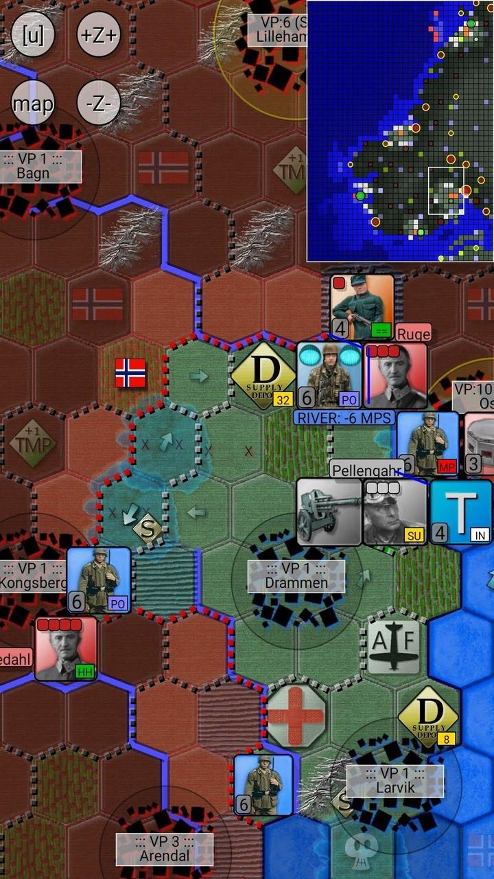 Invasion of Norway (turnlimit) Schermafbeelding 3