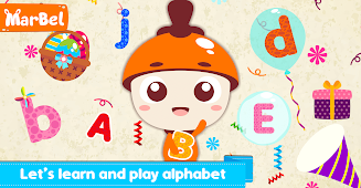 Learn Alphabet with Marbel 스크린샷 0