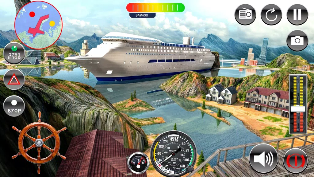 Transport Cruise Ship Games Zrzut ekranu 0