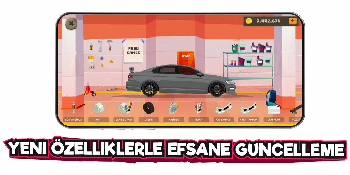 2d Car Series Tuning Game Zrzut ekranu 0