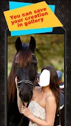 Horse With Girl Photo Suit应用截图第2张