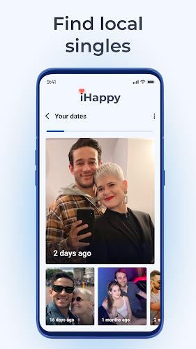 Dating with singles - iHappy Screenshot 0