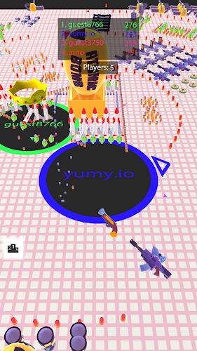 Schermata yumy.io - io - hole games 3