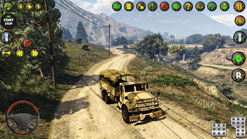 American Army Truck Driving 스크린샷 0