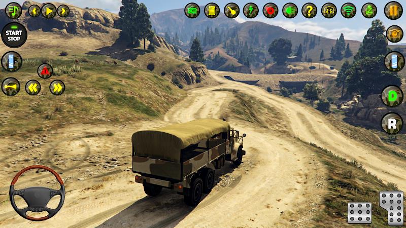 American Army Truck Driving 스크린샷 1