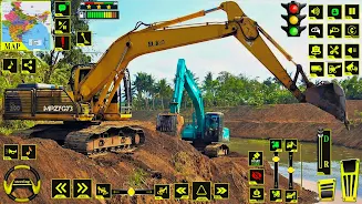 Road Construction Jcb games 3D Скриншот 2