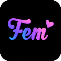 Fem: 레즈비언 싱글 채팅, 만남 및 데이트