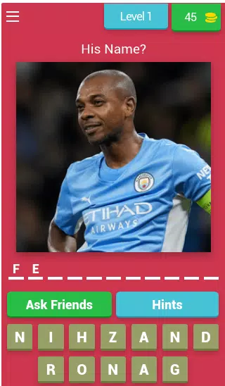 Manchester City Player's Quiz Captura de tela 1