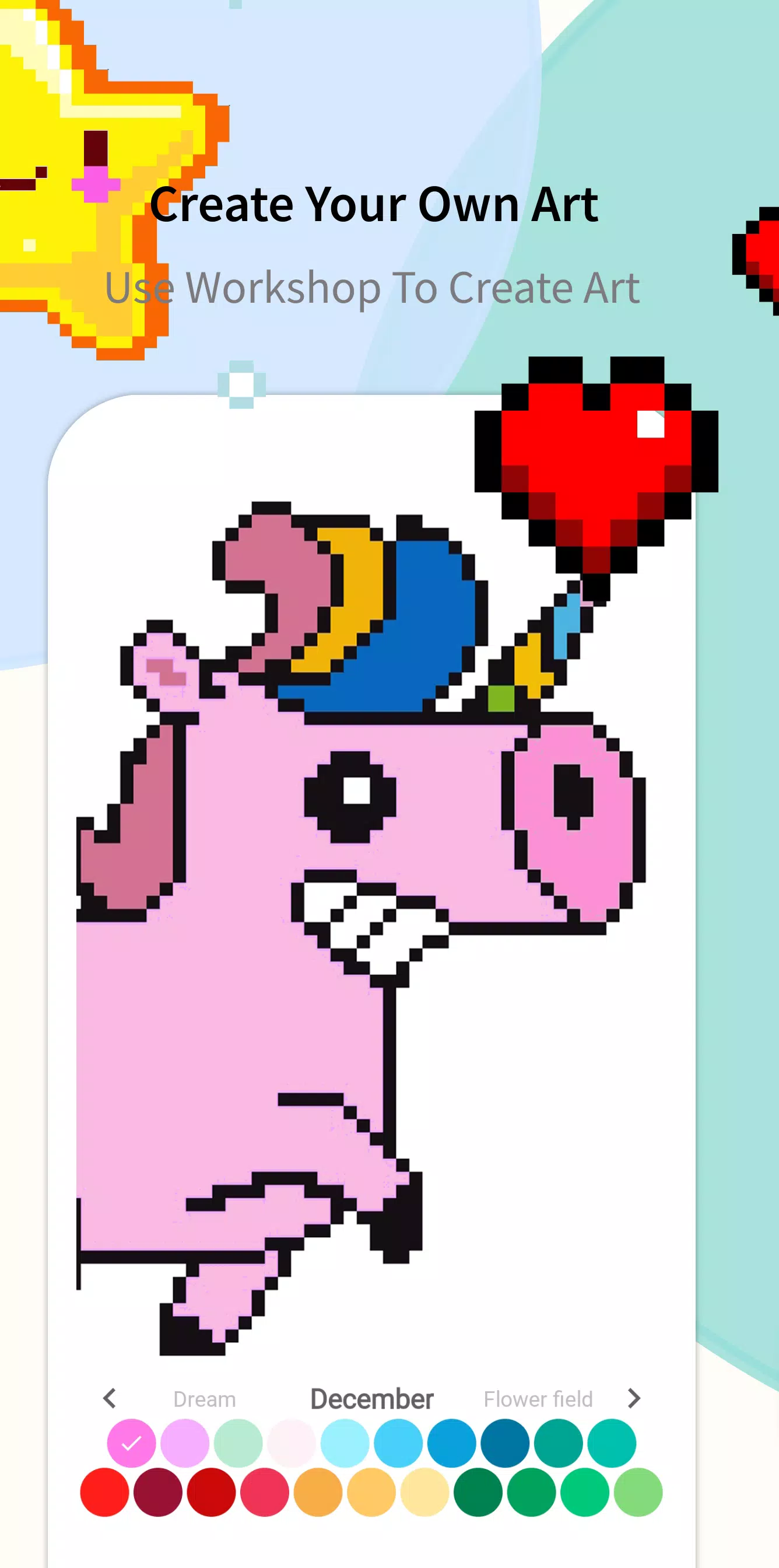 Pixel Unicorn Schermafbeelding 3