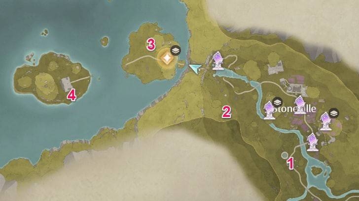 Among Pieces Locations