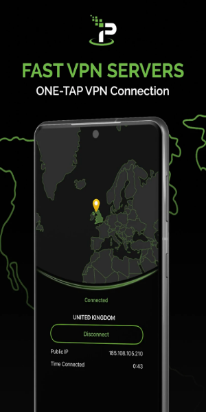 IPVanish: VPN Location Changer स्क्रीनशॉट 0