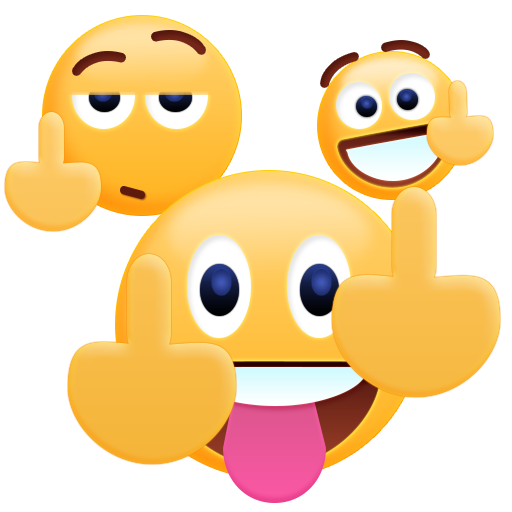 Middle Finger Emoji Sticker