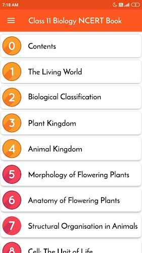 Class 11 Biology NCERT Book Ảnh chụp màn hình 2