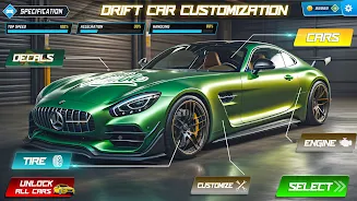 Drift Car Racing Games Offline スクリーンショット 1