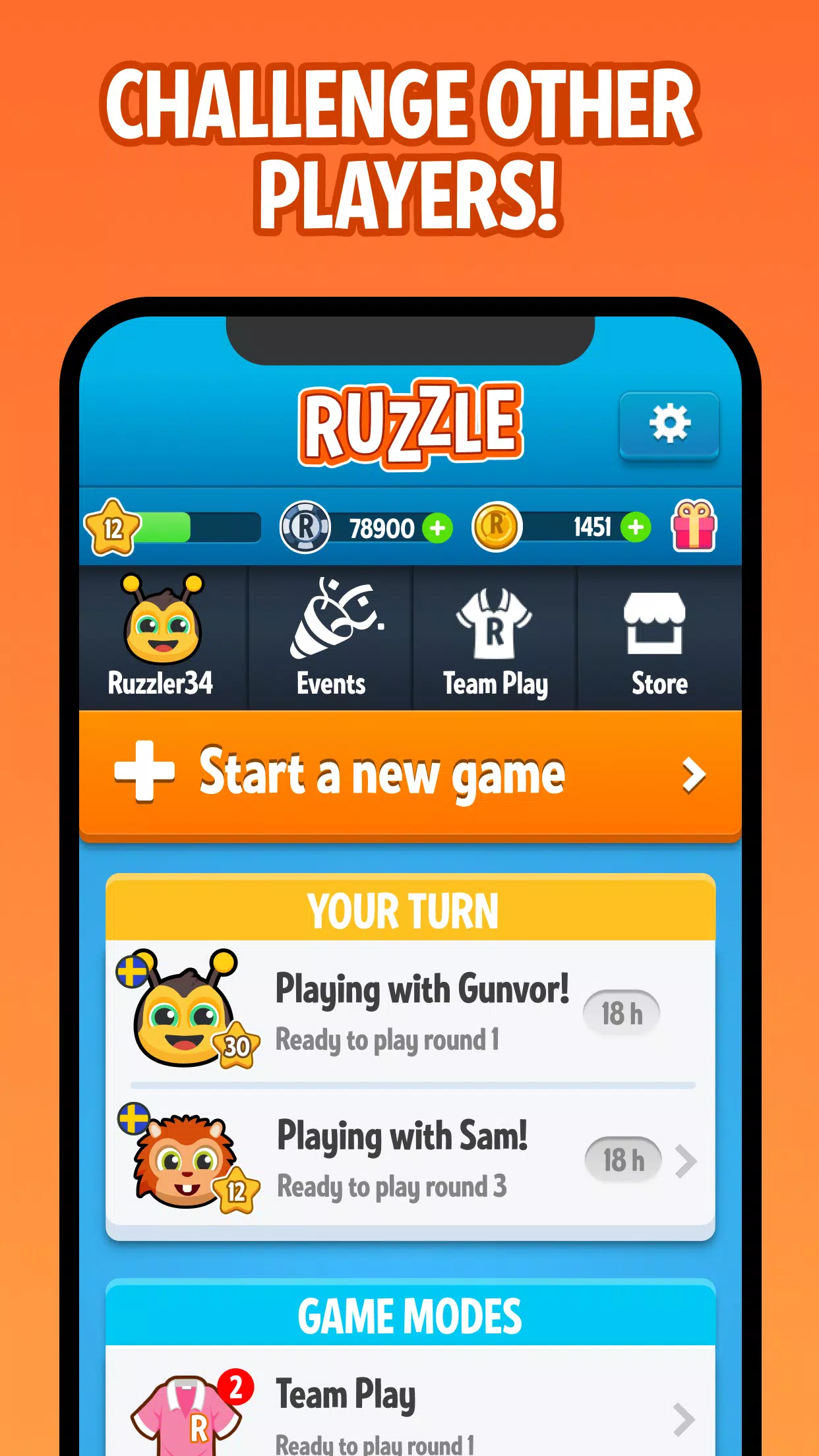 Ruzzle Captura de tela 1