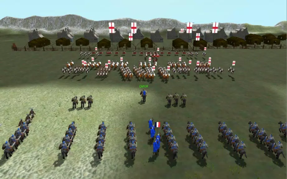 MEDIEVAL WARS: FRENCH ENGLISH ภาพหน้าจอ 1