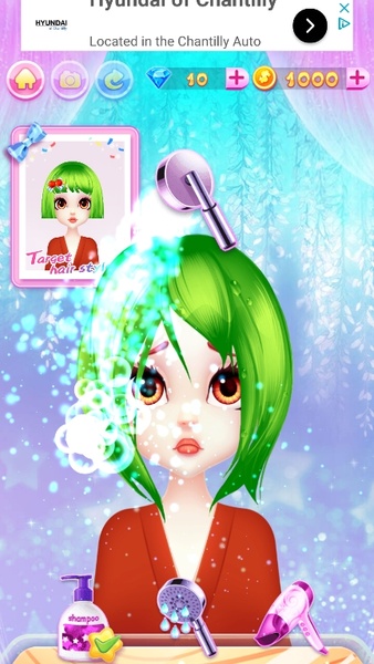 Fashion Hair Salon Games: Royal Hairstyle 스크린샷 0