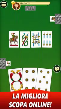 Scopa Online - Gioco di Carte Captura de pantalla 0