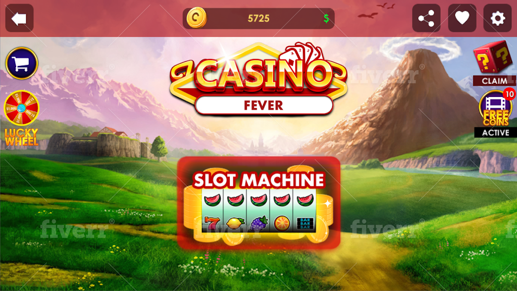 Casino slot fever Screenshot 0